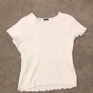 brandy Melville let us cut cropped T-shirt